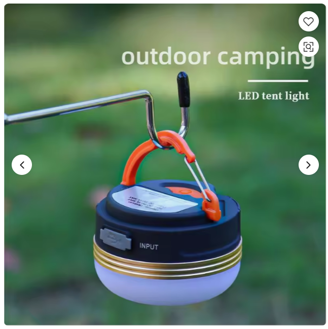 Rechargeable LED Camping Lantern & Power Bank