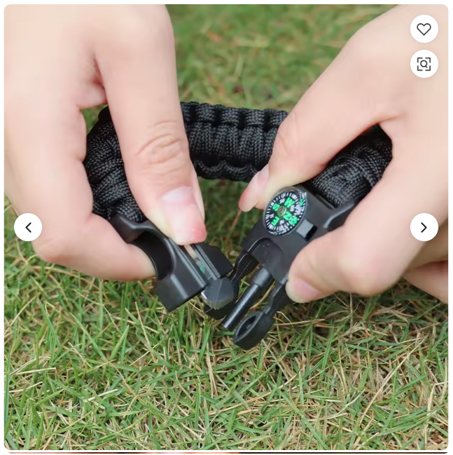 Multi-Function Survival Bracelet